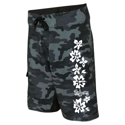 Men's Shorts - Hibiscus