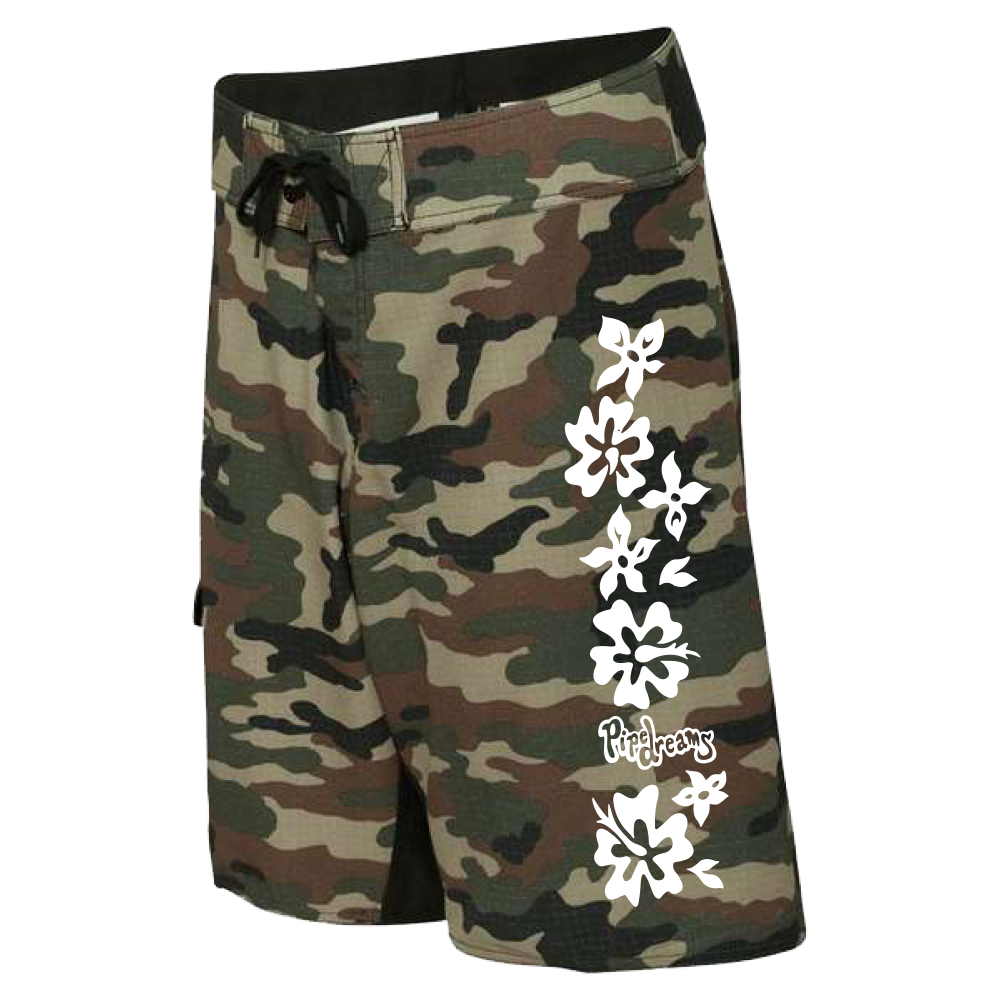 Men's Shorts - Hibiscus